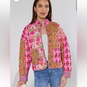 Susie Quilted Floral Jacket from Avara